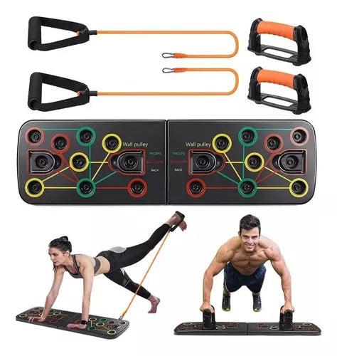 TABLA PUSH + BANDAS ELÁSTICAS Y LLEVA GRATIS GIMNASIA PASIVA